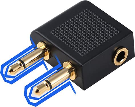 Amazon.com: Airplane Headphone Adapter,Airfly Pro Plug,3.5mm Dual ...