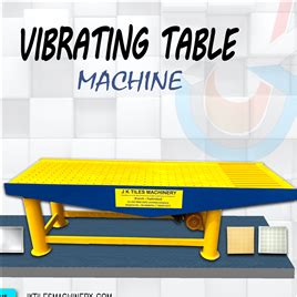 Paver Block Vibrating Table – Top Manufacturers, Suppliers & Sellers in ...