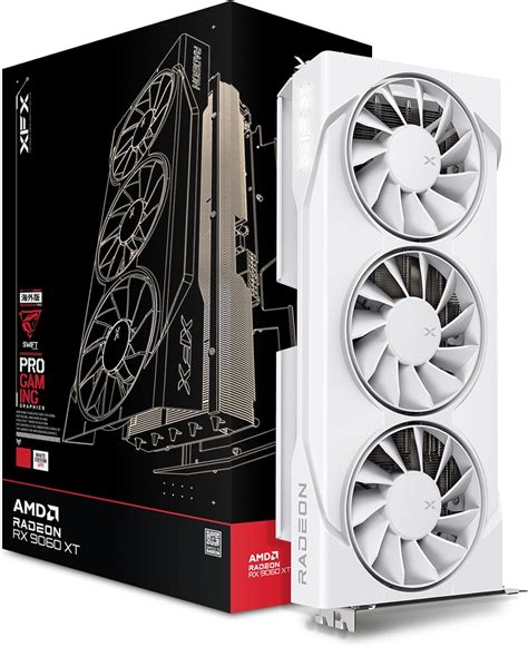 XFX Swift AMD Radeon RX 9060 XT OC White Triple Fan India | Ubuy
