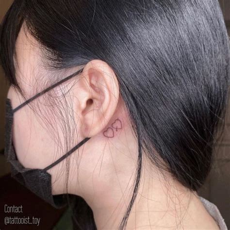 25 Behind the Ear Tattoos for You to Have in 2021 - Page 4 of 5 - Small ...
