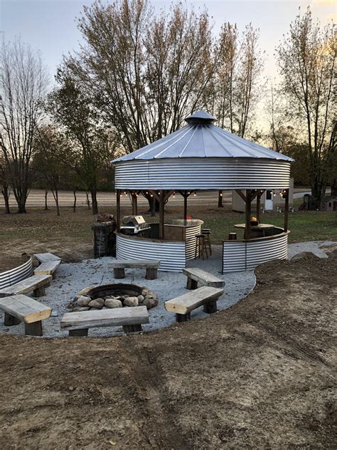 Gazebo Fire Pit