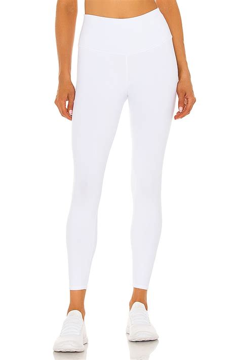 alo 7/8 Airbrush Legging in White | REVOLVE
