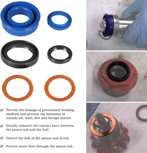 Bonbo Kit de reparación de sellos AM200F para Matco Floor Jack Piezas ...