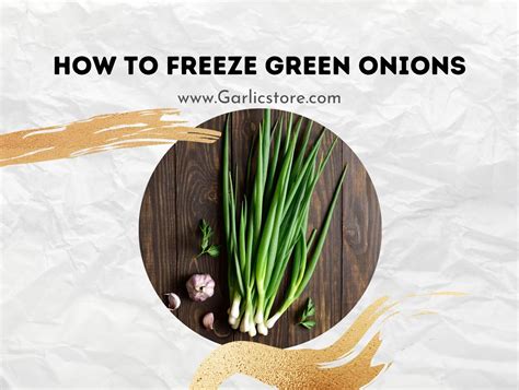 How to Freeze Green Onions? - (Save the Onions) Garlic Store