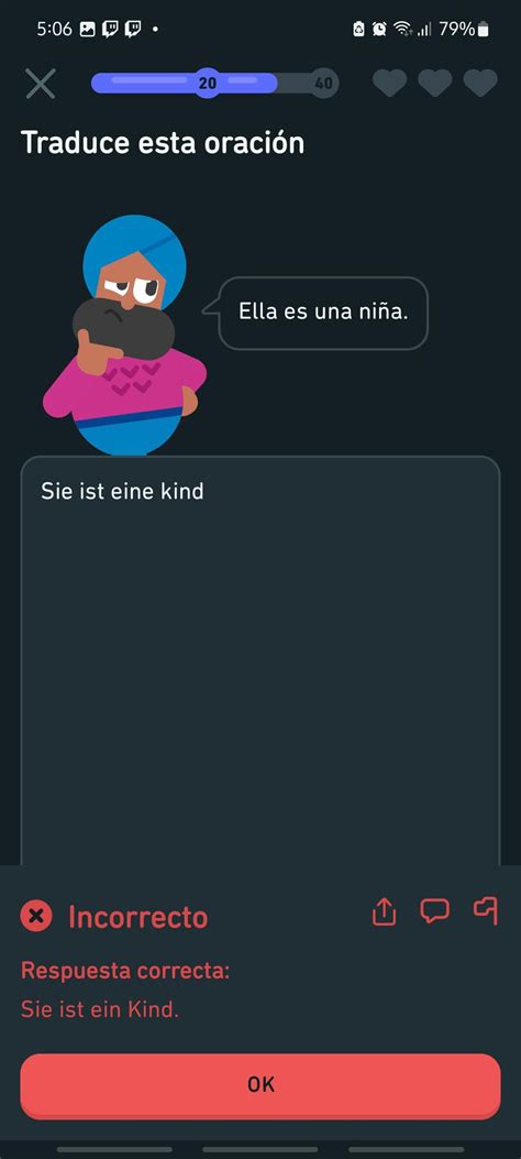 is it me that i am wrong or the spanish to german course has a lot of ...