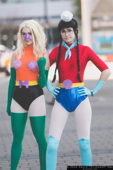 Barnacle Boy And Mermaid Man Costumes Girls