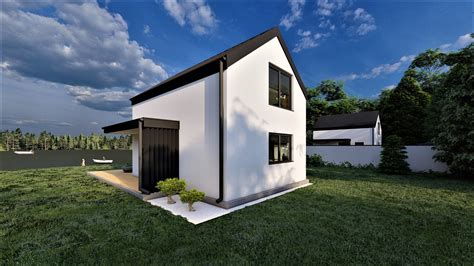 Domy do 70 metrów, drewniane domy prefabrykowane do 70 m2