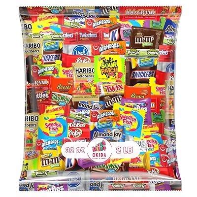 Okida Candy & Chocolate Assorted Variety Pack - Stocking India | Ubuy