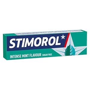 Stimorol Intense Mint Flavour Sugar Free Chewing Gum, 0.49 oz ℮ 14 g ...