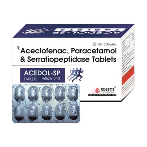 Acedol-SP (Alu-Alu) Tablets Rosette Pharmaceuticals