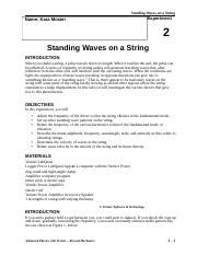 Image result for Waves on a String Lab