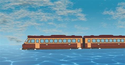 Spirited Away Train Gif