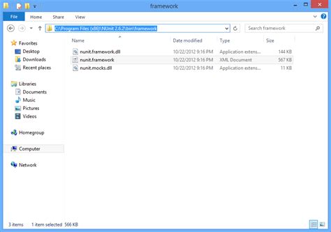 Framework NUnit Con C 的图像结果