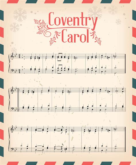 Free Christmas Sheet Music Printable PDFs! - Printables for Everyone
