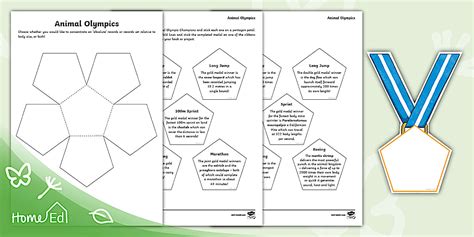 Animal Sports Worksheet 的图像结果