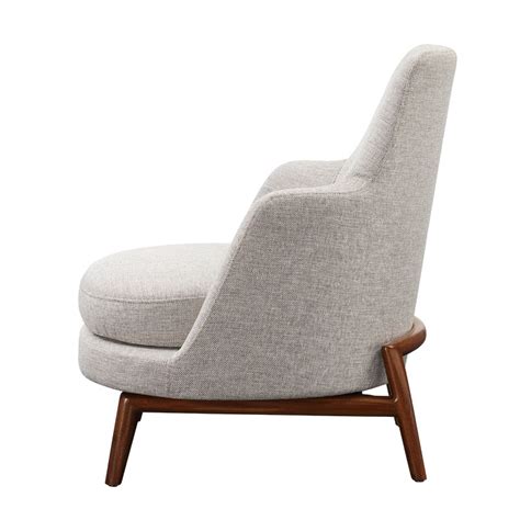 卡娜斯 美式老虎椅布艺休闲轻奢高背式个性创意布艺单人沙发-单人沙发-2021美间（软装设计采购助手）