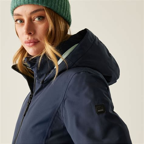 Regatta | Women's Marron Long Length Insulated Waterproof Jacket ...