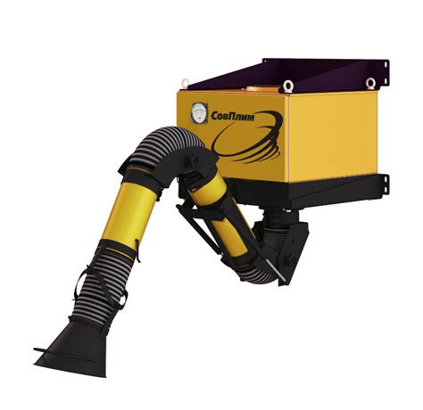 Wall-mounted fume extractor for welding and soldering DCA-W