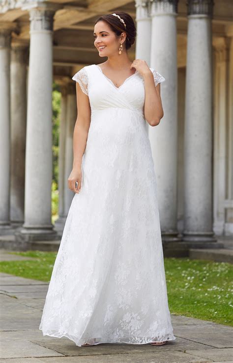 Eden Maternity Wedding Gown Long (Ivory Dream) - Maternity Wedding Dresses, Evening Wear and ...