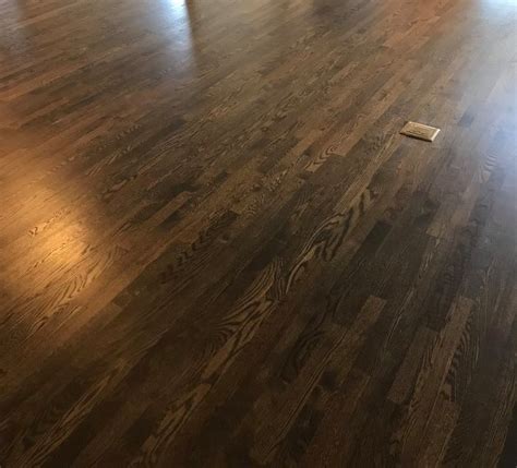 Red Oak with Provincial Stain - Denver Hardwood Flooring - Refinishing ...