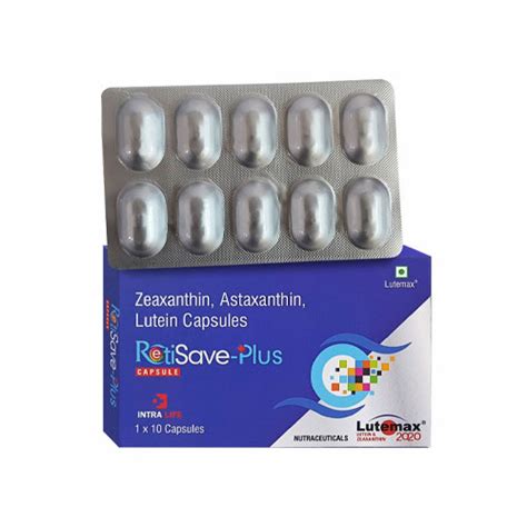 RETISAVE PLUS Capsules INTRA LIFE