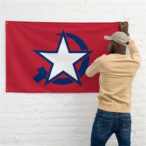 American Communist Flag