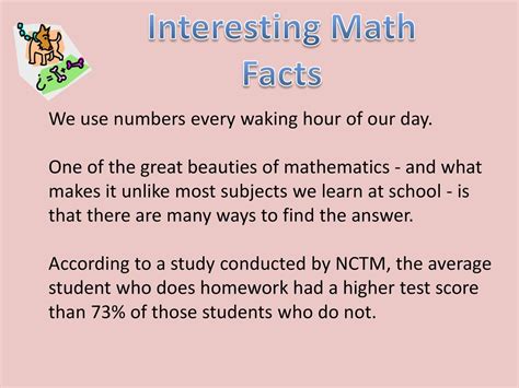 Interesting Math Facts 的图像结果