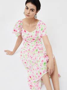 Ginger by Lifestyle Women A-line Multicolor Knee Length Dress - Buy ...