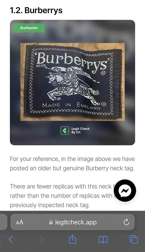 Which of these Burberrys labels seem real? : r/Burberry