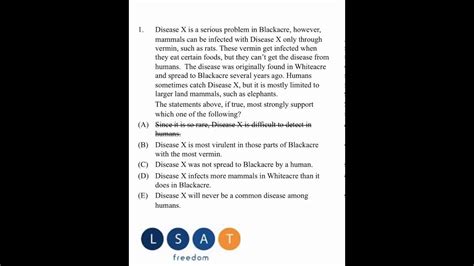 Image result for LSAT Test Questions