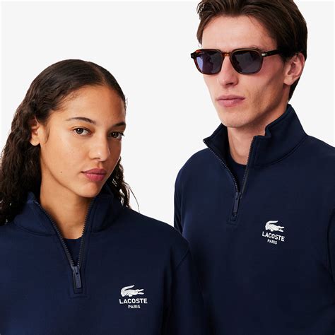 Unisex High-Neck Zip-Up Sweatshirt - Sweaters & Sweatshirts - New In ...