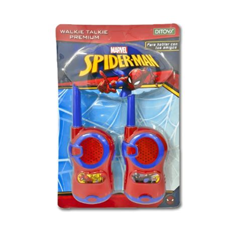 Walkie Talkie Premium Spiderman Ditoys – JUGUETERIAS MONOCOCO