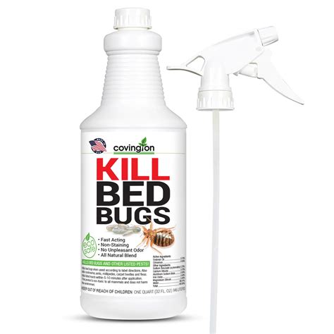 Bed Bug Spray, Bed Bug Killer for Home and Travel, Say Bye to Bed Bugs ...
