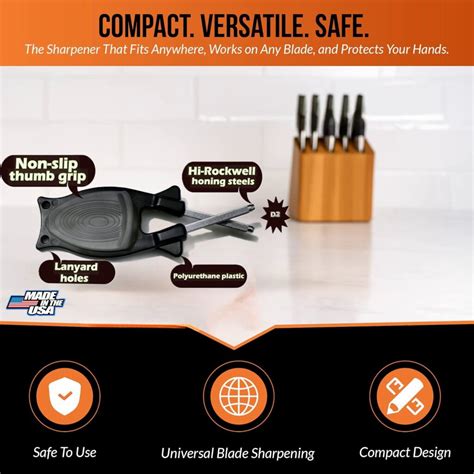 Benchmade mini osborne - Stay sharp Block Knife Sharpener