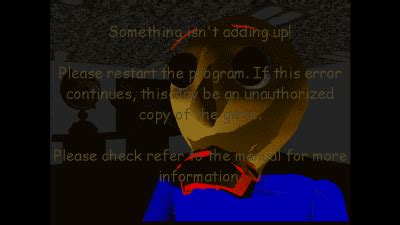 Image result for Baldi Basics Loading Screen