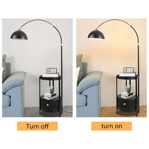 Modern Foot Switch Floor Lamp Standing Reading Light Bedroom Living ...