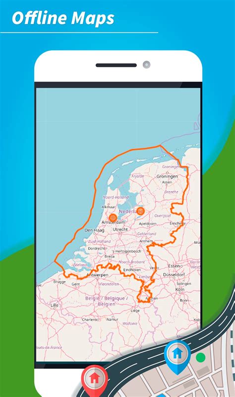 🔥 Netherlands Offline maps and navigation GPS 3D APK for Android Download