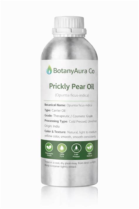 Prickly Pear Oil (Prickly Pear Seed Oil) – Opuntia ficus-indica ...
