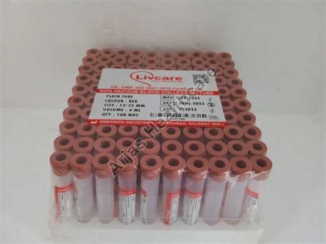Livcare Double Cap Clot Activator Tube Supplier from Pune