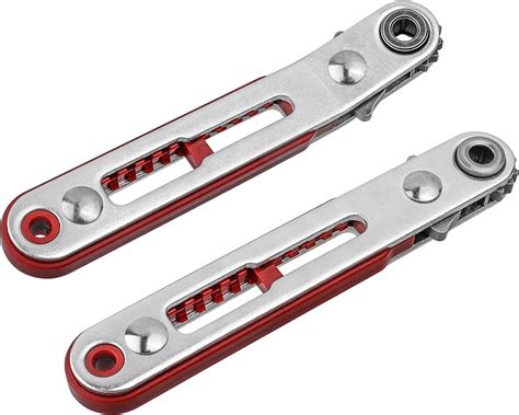 Bestgle 2pcs Mini Ratchet Wrench Set, 1/4" Drive Socket High Torque ...