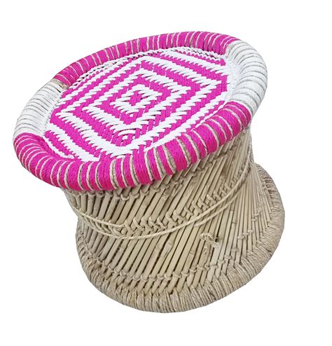Buy Bamboo Stool Online - Mudda Stool - Handmakers