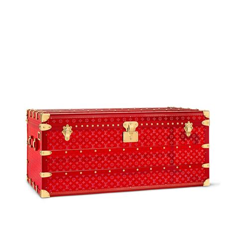 Courrier Lozine 110 Seethrough Red High End Leathers - Trunks and Boxes ...