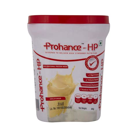Prohance HP- High Protein Sugar-Free Powder – Vanilla 400g ₹771 best ...