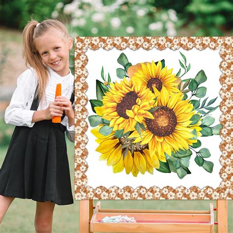 Gisgfim 67ft Boho Floral Bulletin Board Borders Retro Flower India | Ubuy