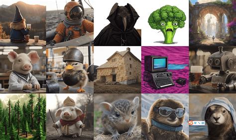 Stable Diffusion Rabbit 的图像结果