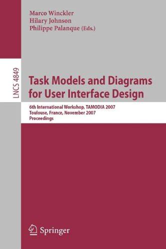 Task Models and Diagrams for User Interface Design : Amazon.in: Books