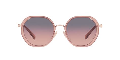 0HC7141 COACH Women Round Sunglasses