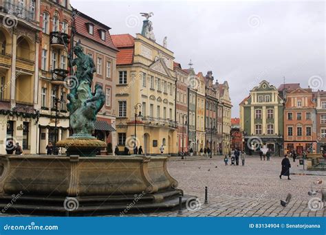 Beauty of the Old City of Poznan, Poland Editorial Stock Image - Image ...