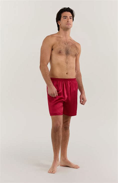 Red Affair | Armani Satin Boxers for men
