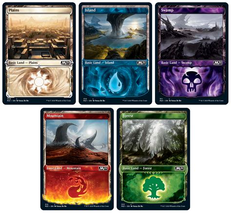 Core Set 2021 Preview: Basic Lands - Hipsters of the Coast : Hipsters ...